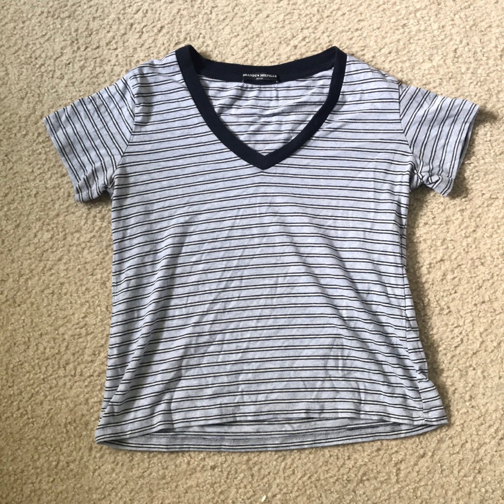 Navy Croptop